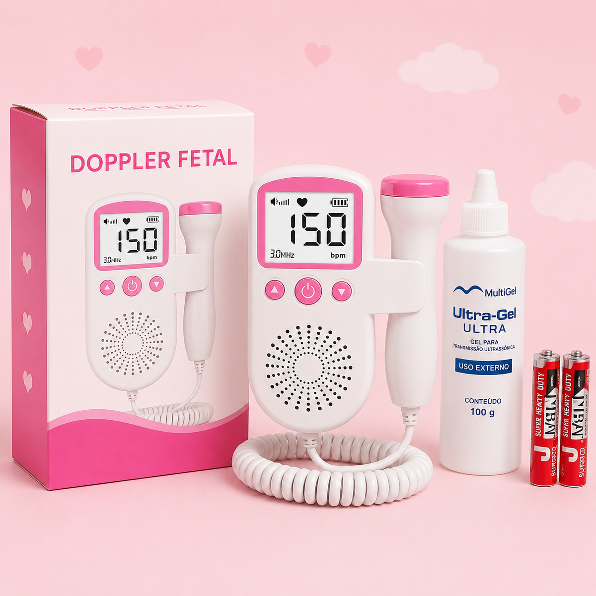Monitor fetal doppler