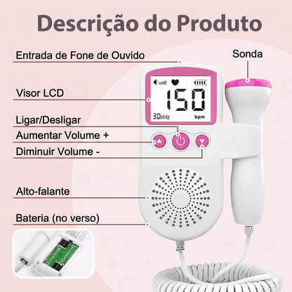 Monitor fetal doppler