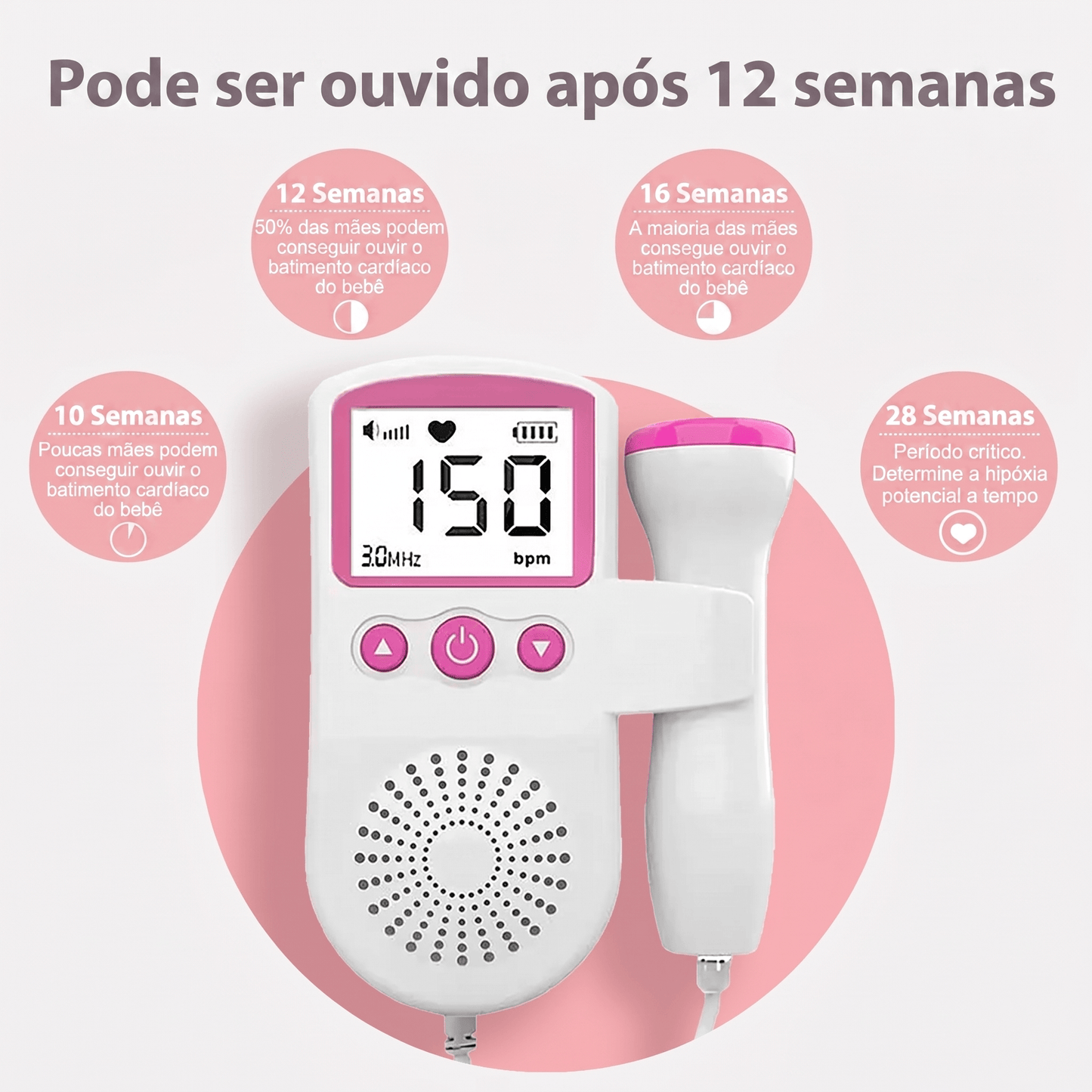 Monitor fetal doppler